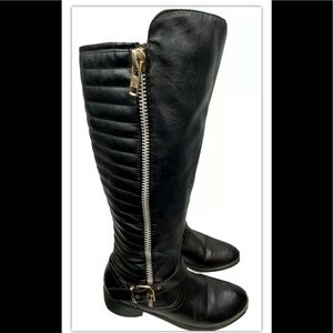 Rosalli Women’s Biker Motorcycle Knee Boots 8